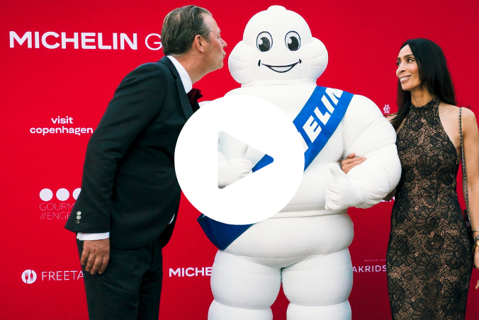 Michelin Nordic 2026 Man Kisses Michelin Man